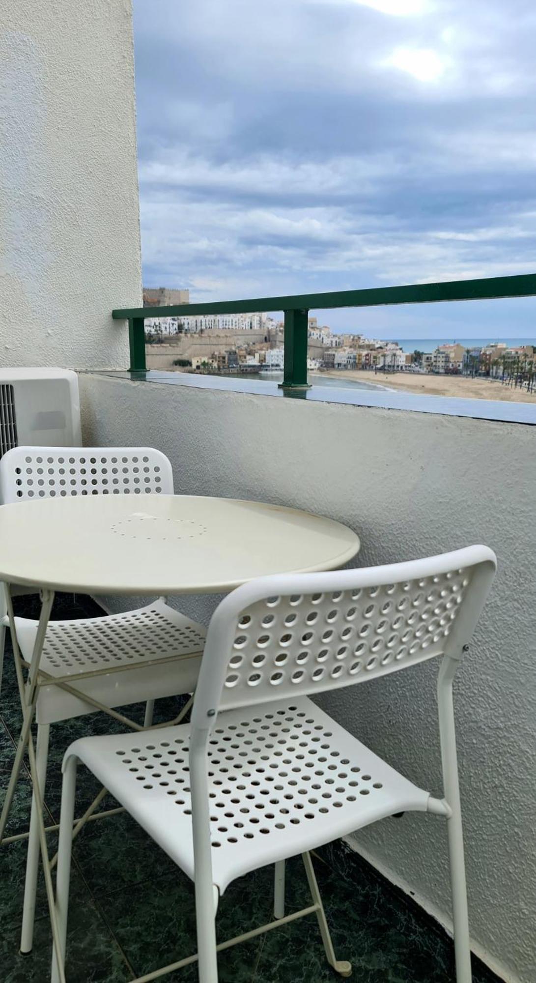 Apartamento Loft Primera Linea De Playa, Vistas Altas Mar Y Castillo Peñíscola Extérieur photo